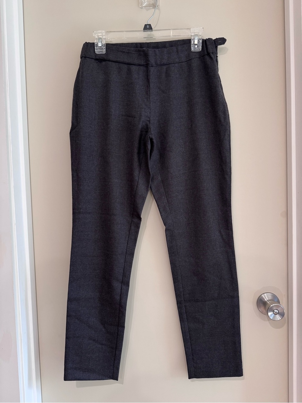 Eileen Fisher Wool Trousers - Charcoal